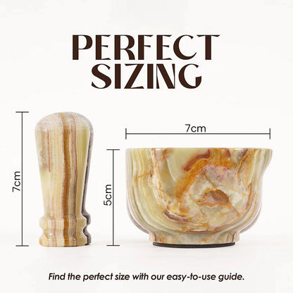 Marble Mortar & Pestle