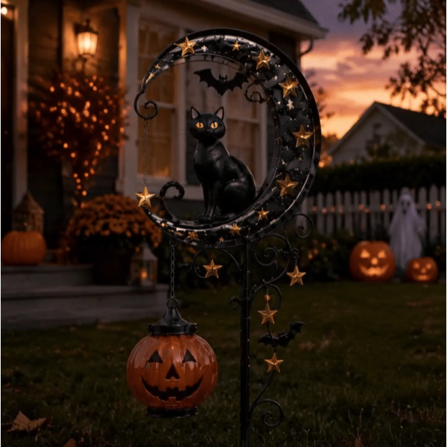Solar Halloween Garden Stake Light — 33" Spooky Outdoor Decor 25