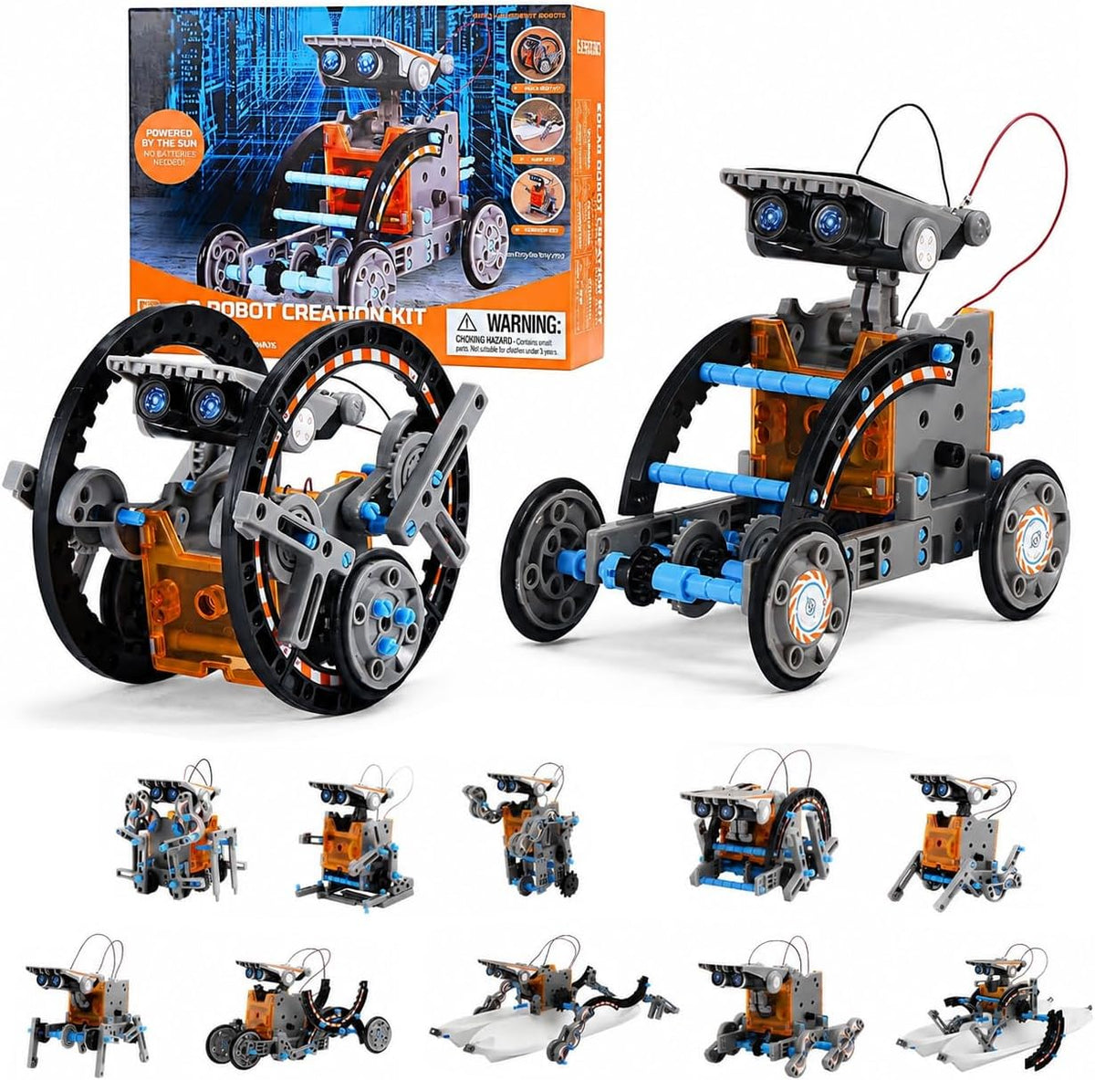 Solar Robot Kit for Kids Age 8-12