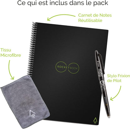 Rocketbook 2023 Executive Fusion Smart Reusable Notebook
