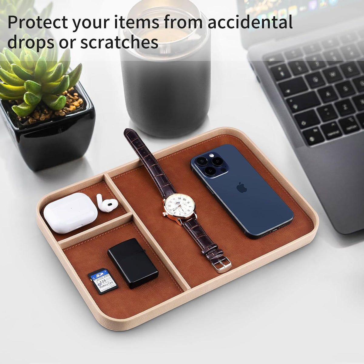 SENEN Leather Tray