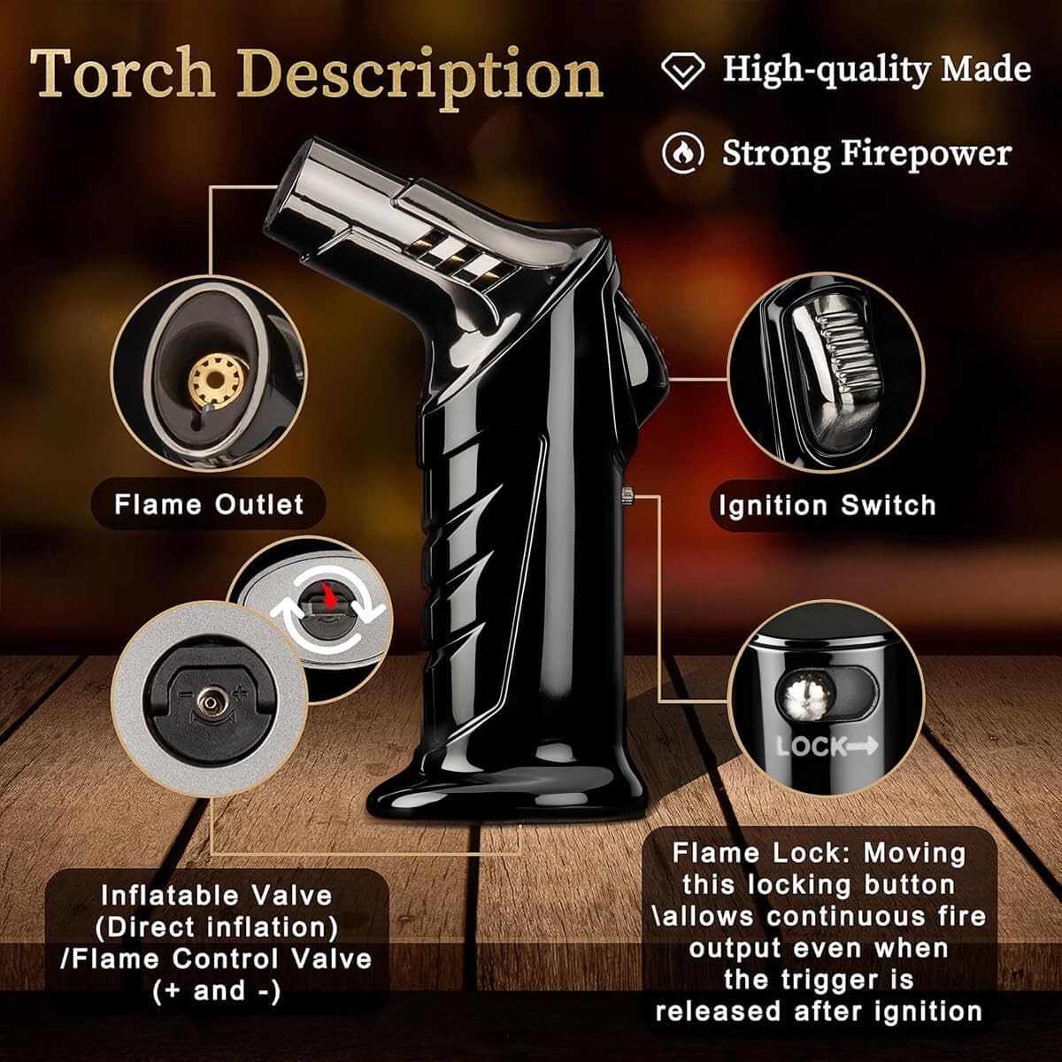 Cocktail Smoker Kit for Bourbon Whiskey Gifts for Men Drink 