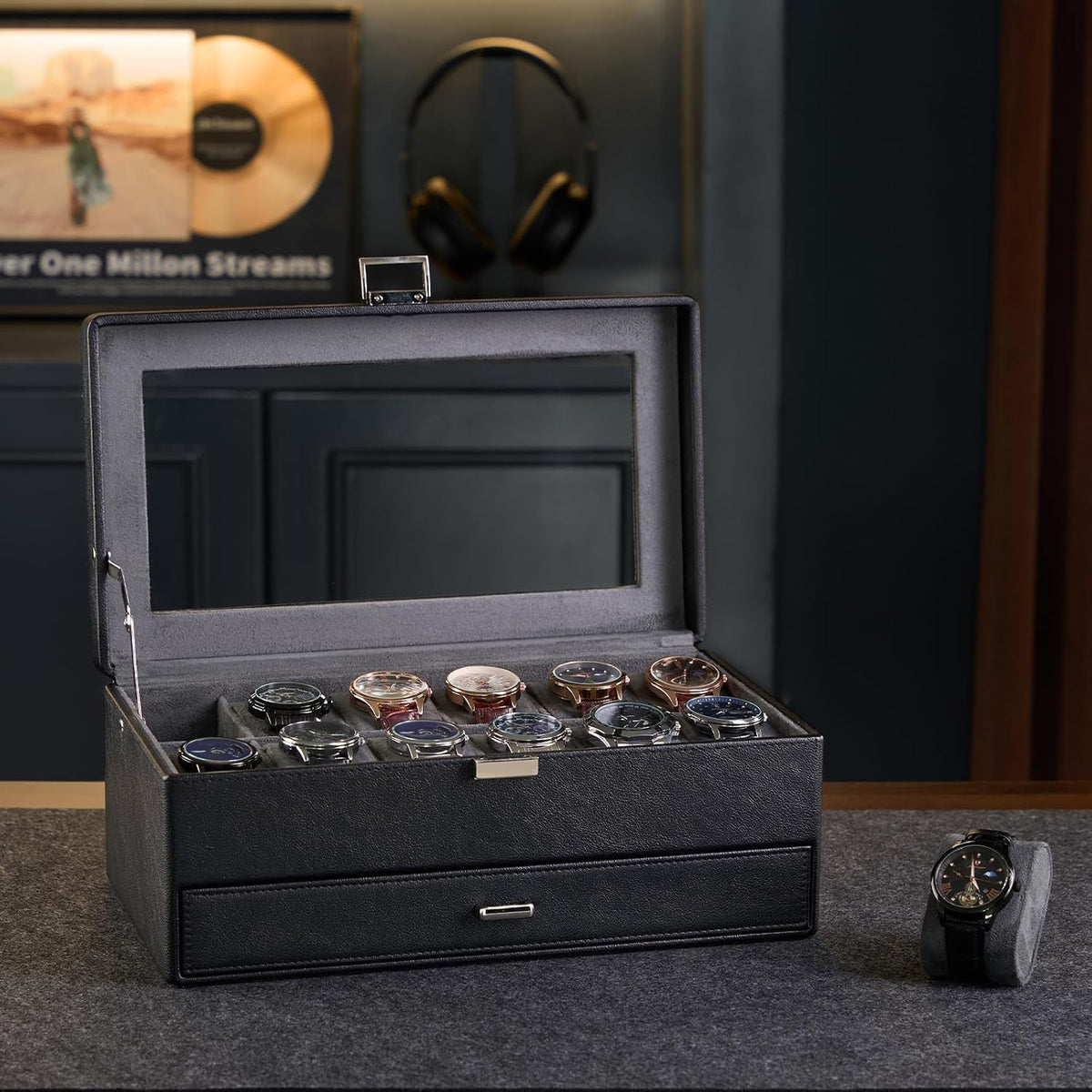 ProCase 12 Slot Watch Box for Men