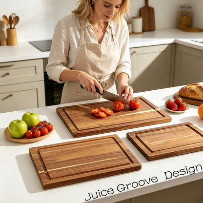 Acacia Wooden Chopping Boards for Kitchen