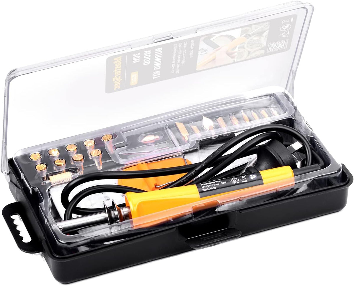 MasterSpec 37-piece wood burning and soldering kit