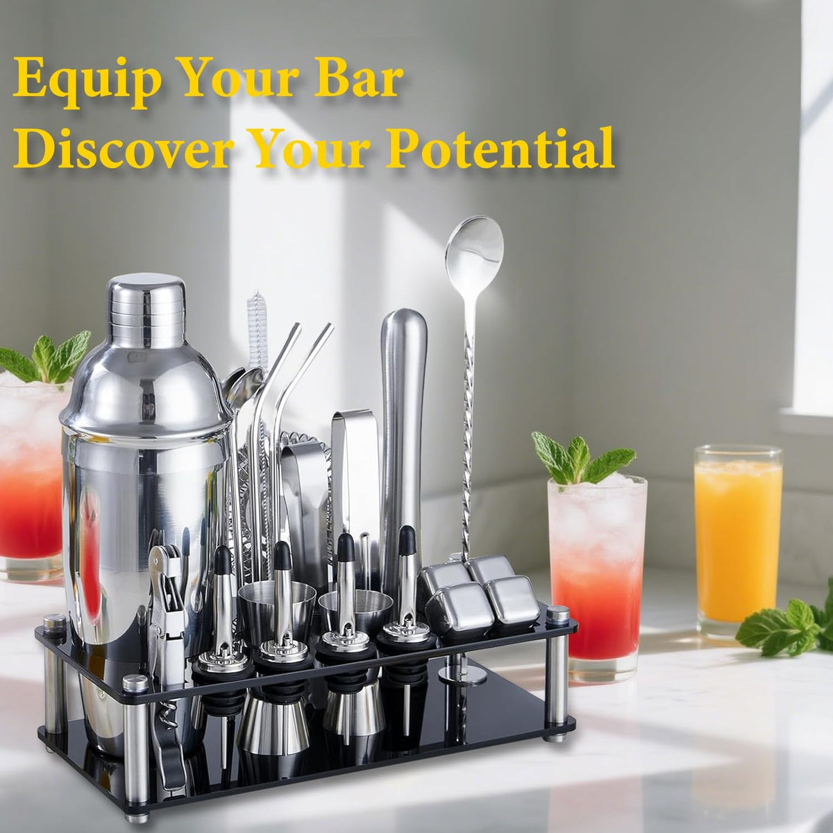Mixology Bartender Kit Bar Set Cocktail Kit