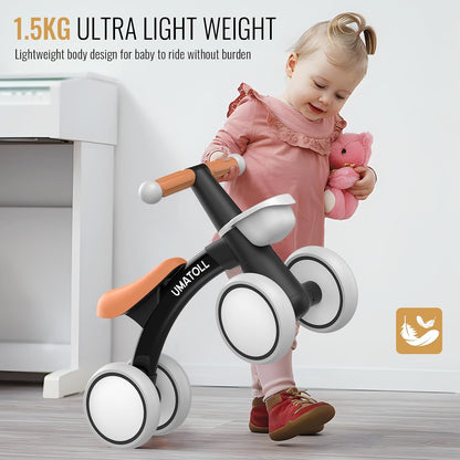 Umatoll Baby Balance Bike for 1 Year Old Boy Girl
