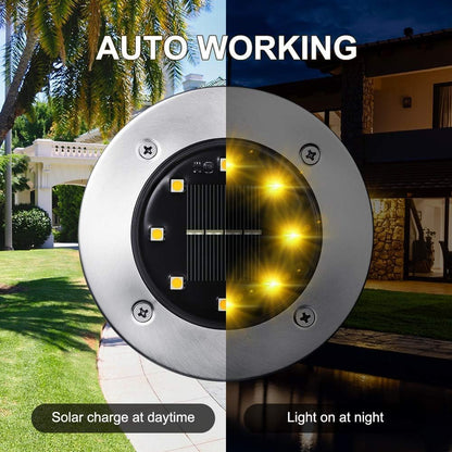 Toodour Solar Lights Outdoor