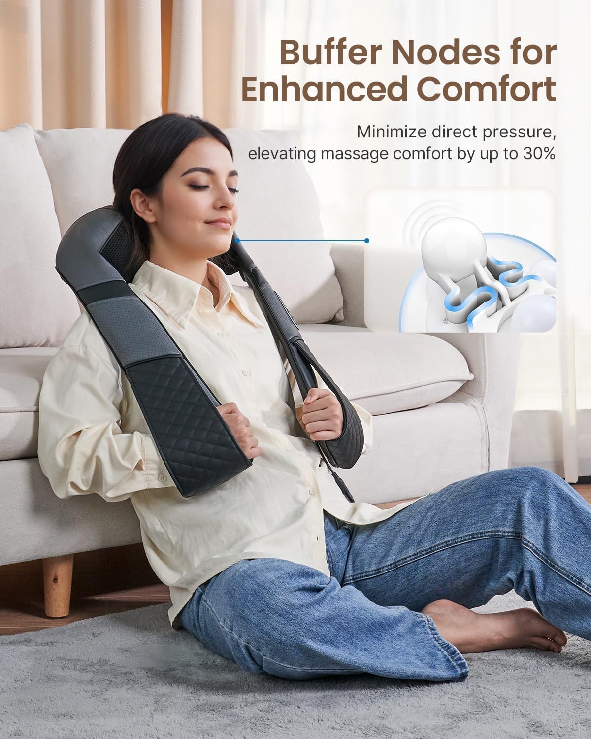 RENPHO Neck Shoulder Massager with Heat