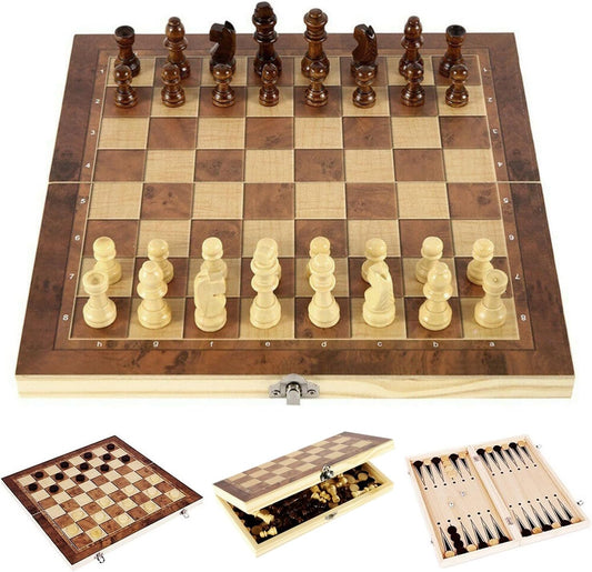 Yotsuba Wooden Chess Set