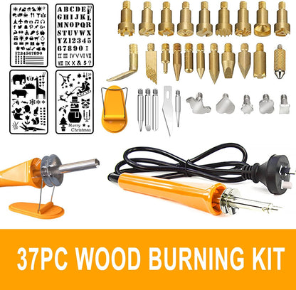 MasterSpec 37-piece wood burning and soldering kit