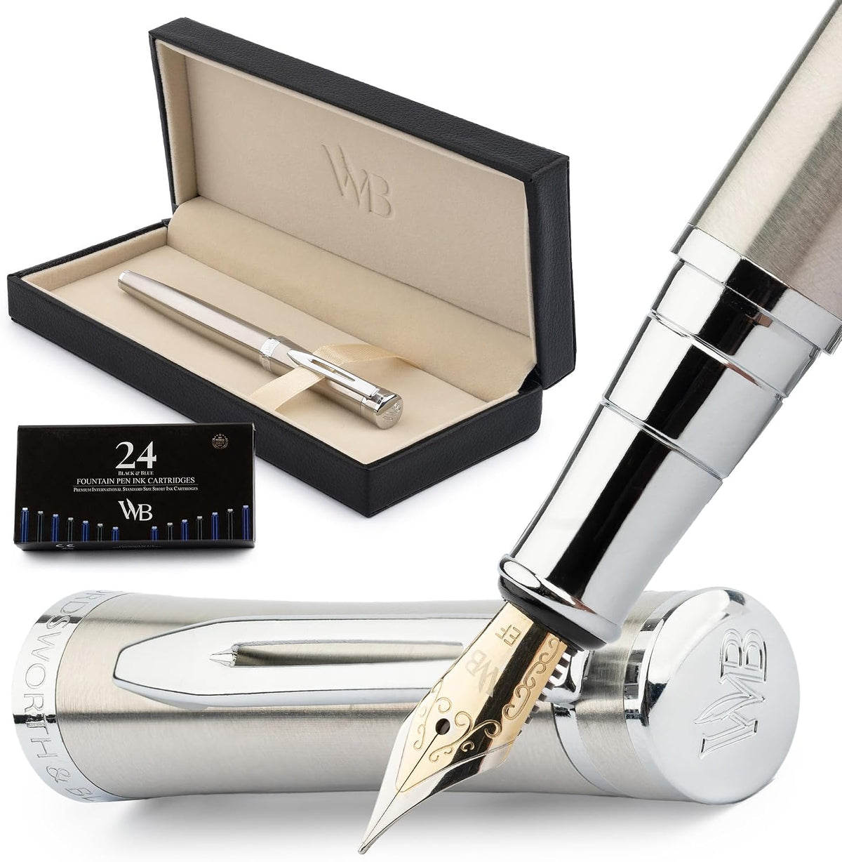 Wordsworth & Black Fountain Pen Set for Writing