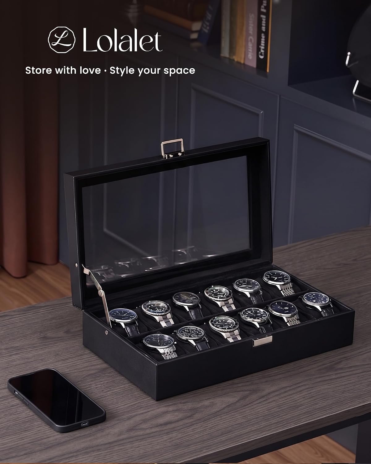 Lolalet Watch Case for Men