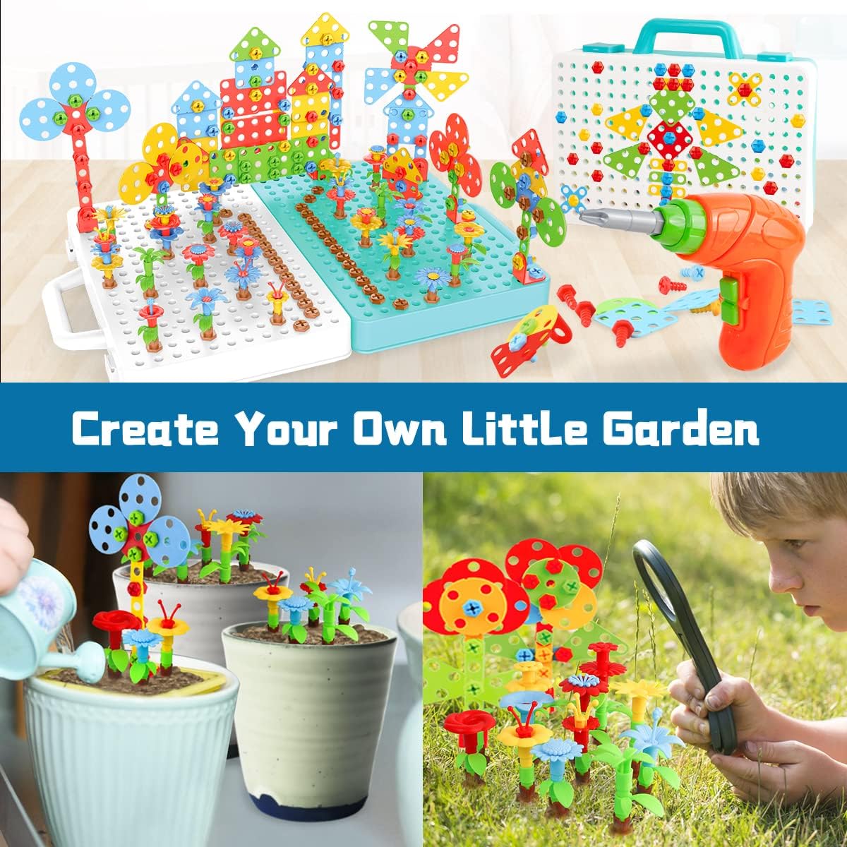 AKILION DIY Electric Drill Puzzle Set