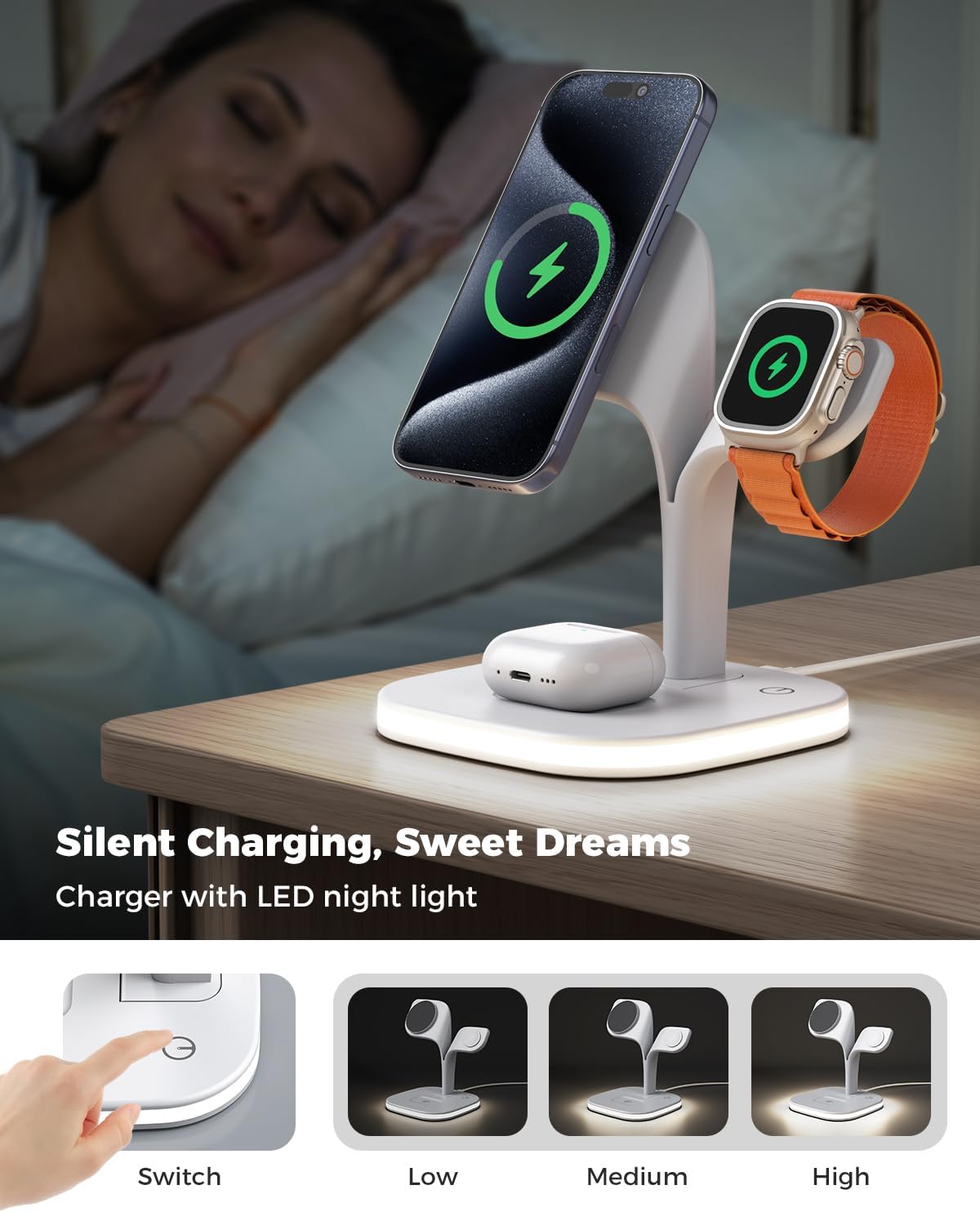 EXW 3 in 1 Wireless Charger