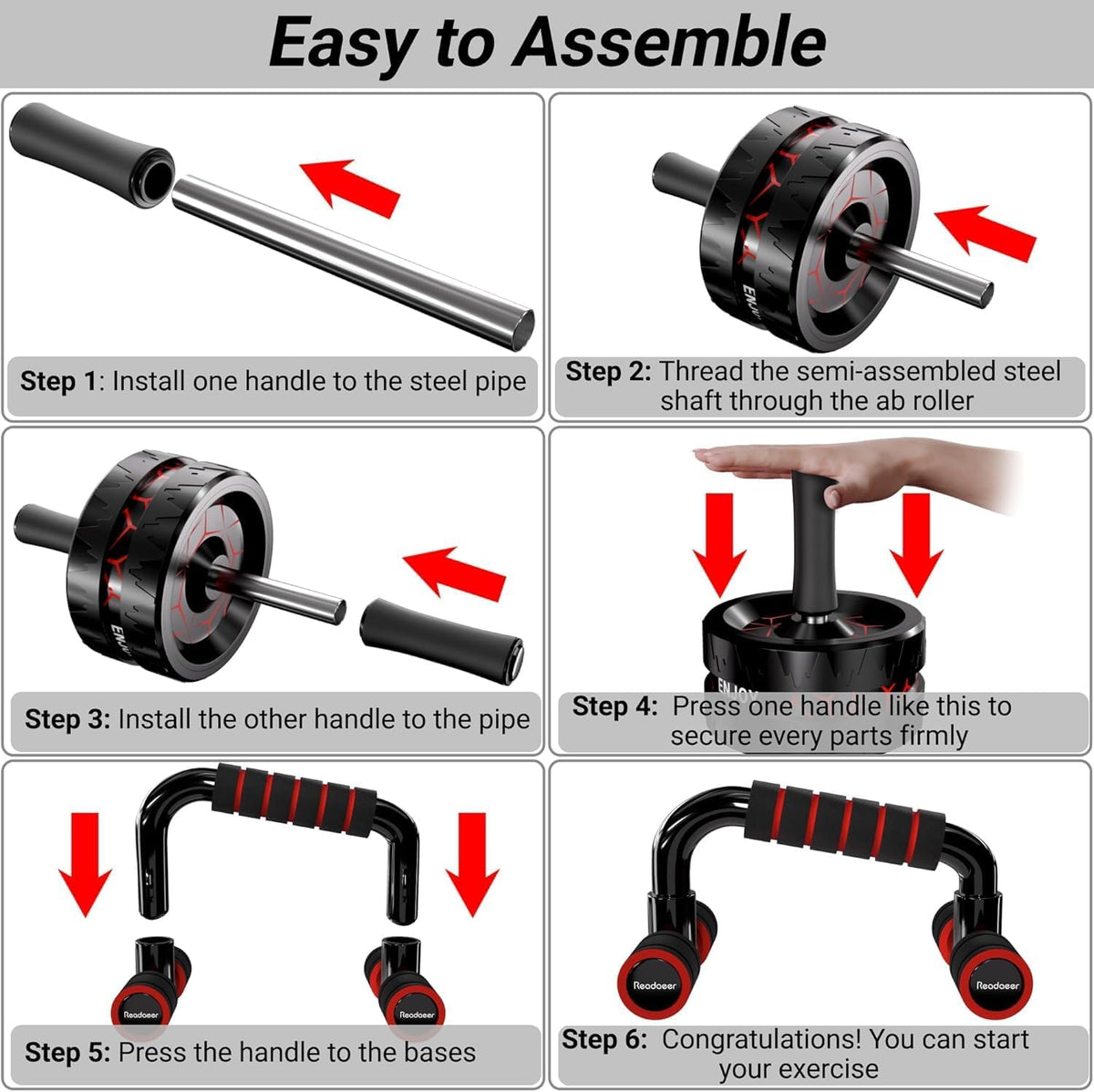 Readaeer Ab Roller Wheel