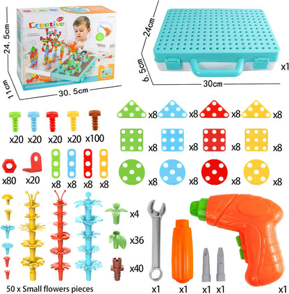 AKILION DIY Electric Drill Puzzle Set