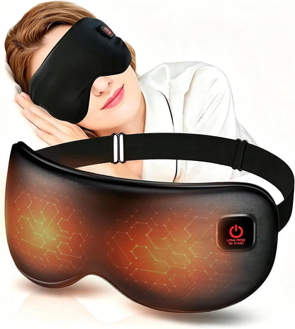 Rechargeable Cordless Heated Eye Mask for Dry Eyes - Adjusta
