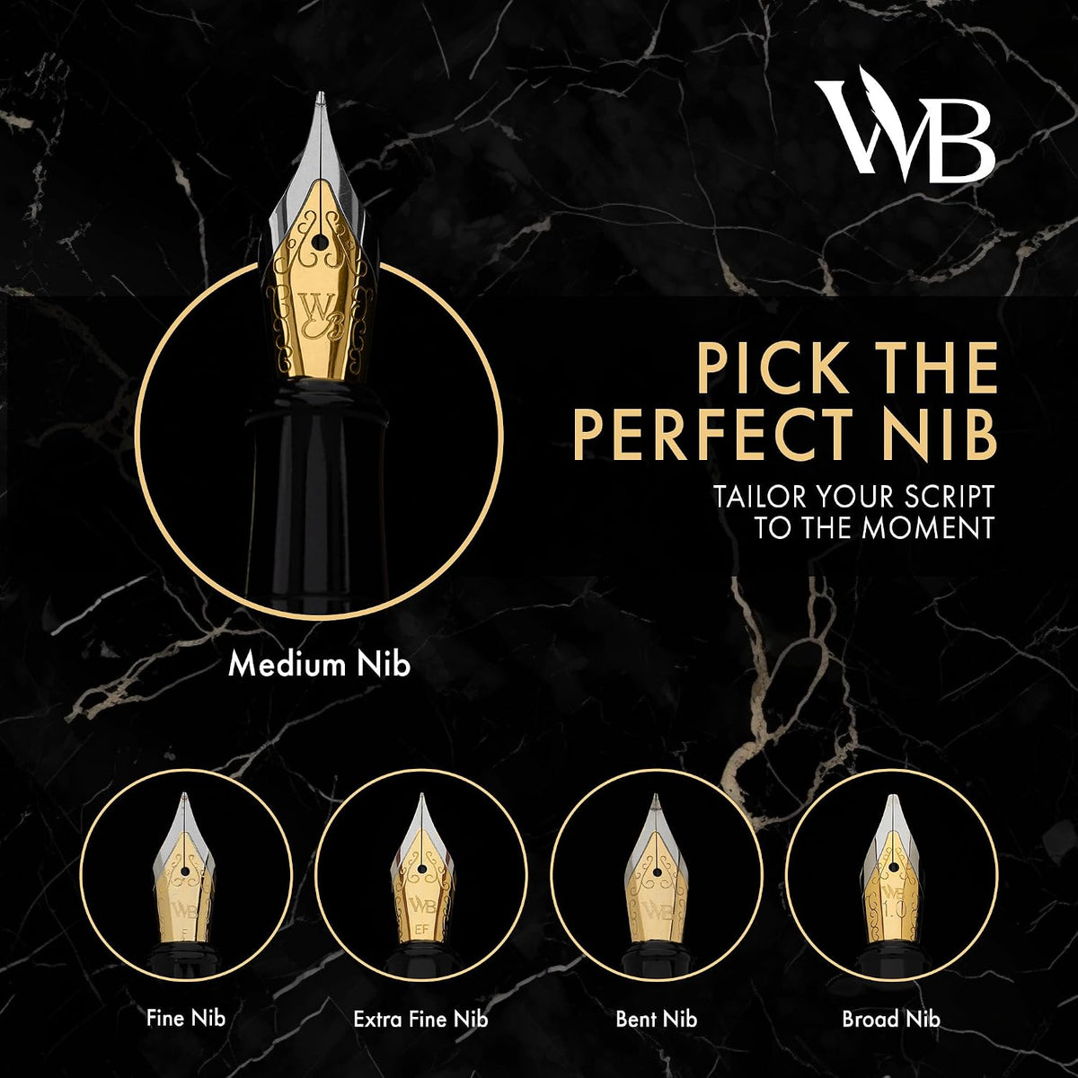 Wordsworth & Black Fountain Pen Set for Writing