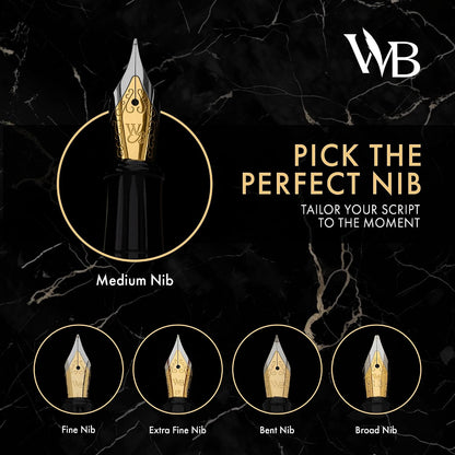 Wordsworth & Black Fountain Pen Set for Writing