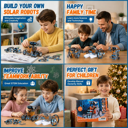 Solar Robot Kit for Kids Age 8-12