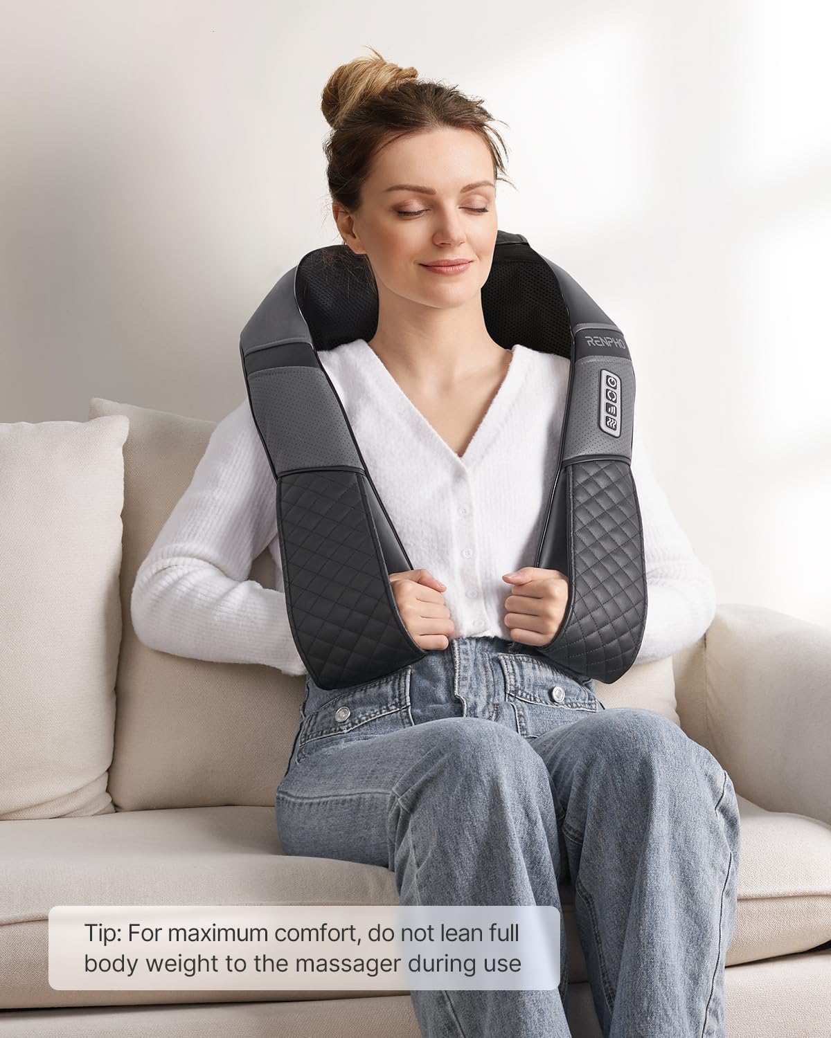 RENPHO Neck Shoulder Massager with Heat