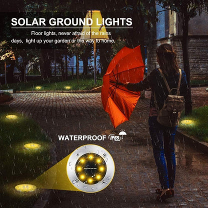 Toodour Solar Lights Outdoor