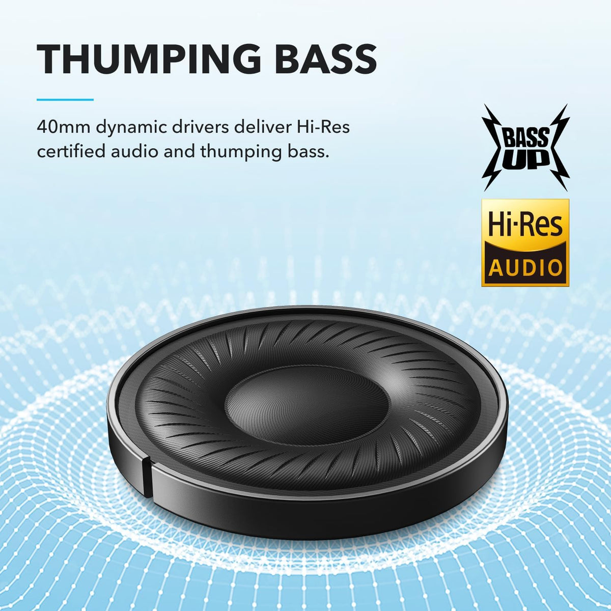 Soundcore by Anker Q20i Hybrid Active Noise Cancelling Headp