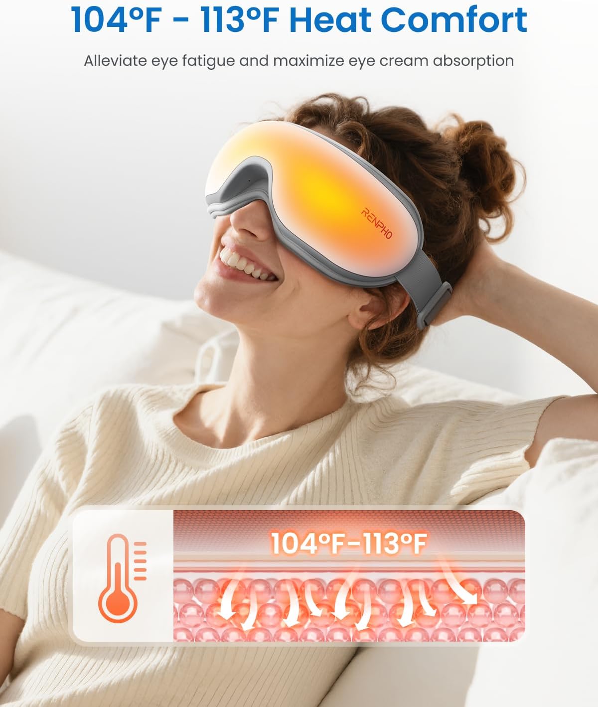 RENPHO Eyeris 1 Eye Massager with Heat