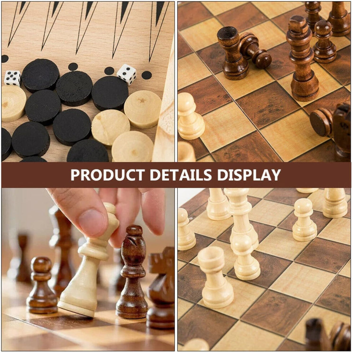 Yotsuba Wooden Chess Set