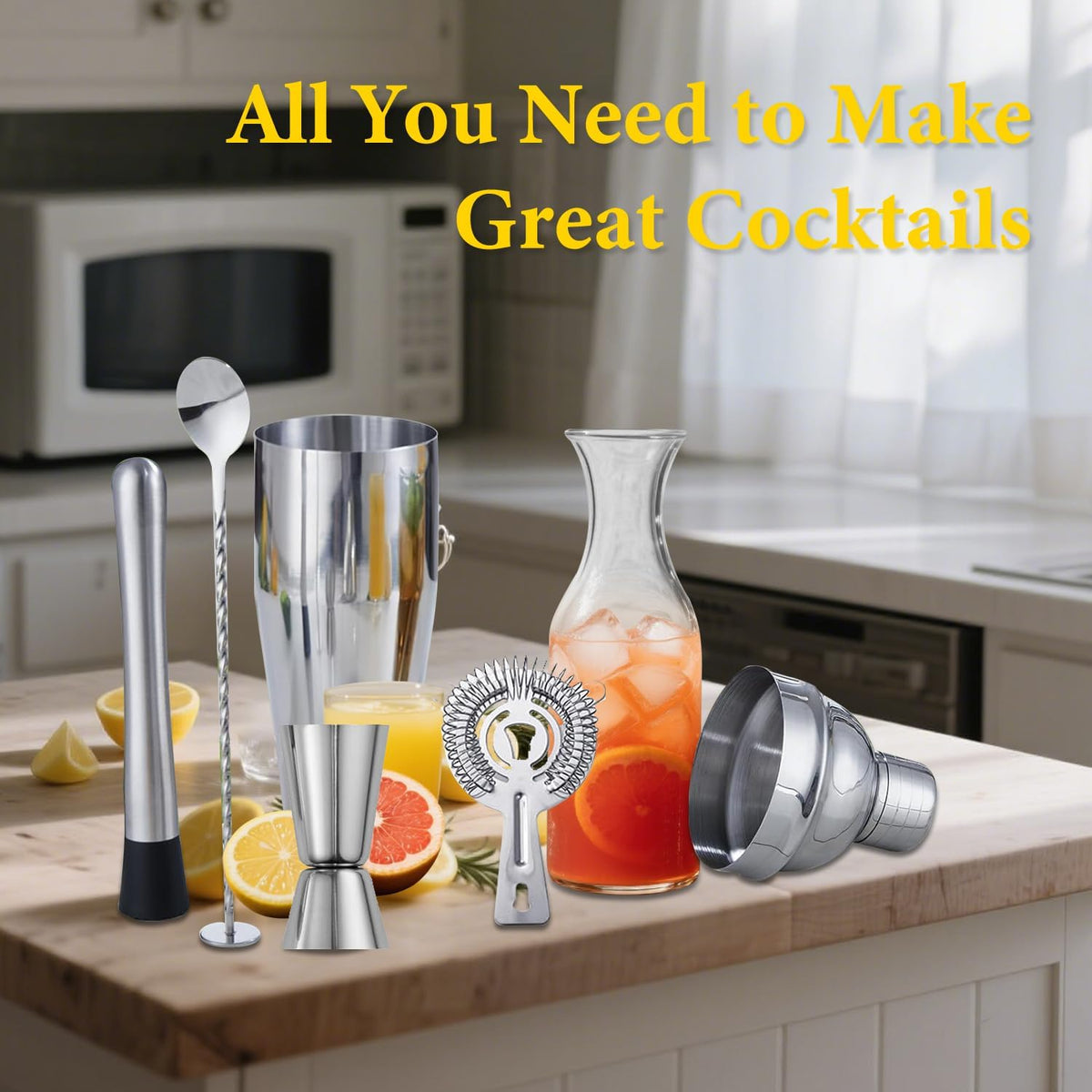 Mixology Bartender Kit Bar Set Cocktail Kit