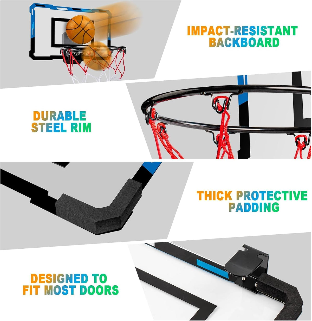 Loiley Basketball Hoop Indoor for Kids Adults with Scorer wi