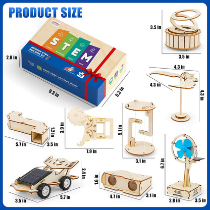 LUCKY GUESS 8 in 1 STEM Science Kit for Kids