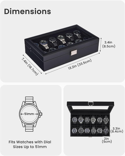 Lolalet Watch Case for Men