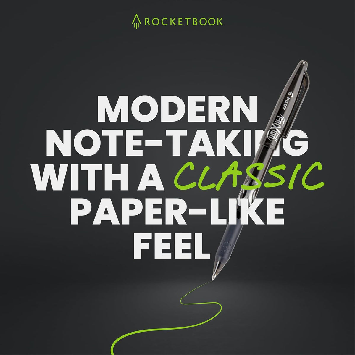 Rocketbook Fusion Smart Reusable Notebook- grey
