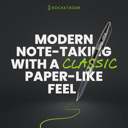 Rocketbook Fusion Smart Reusable Notebook- grey
