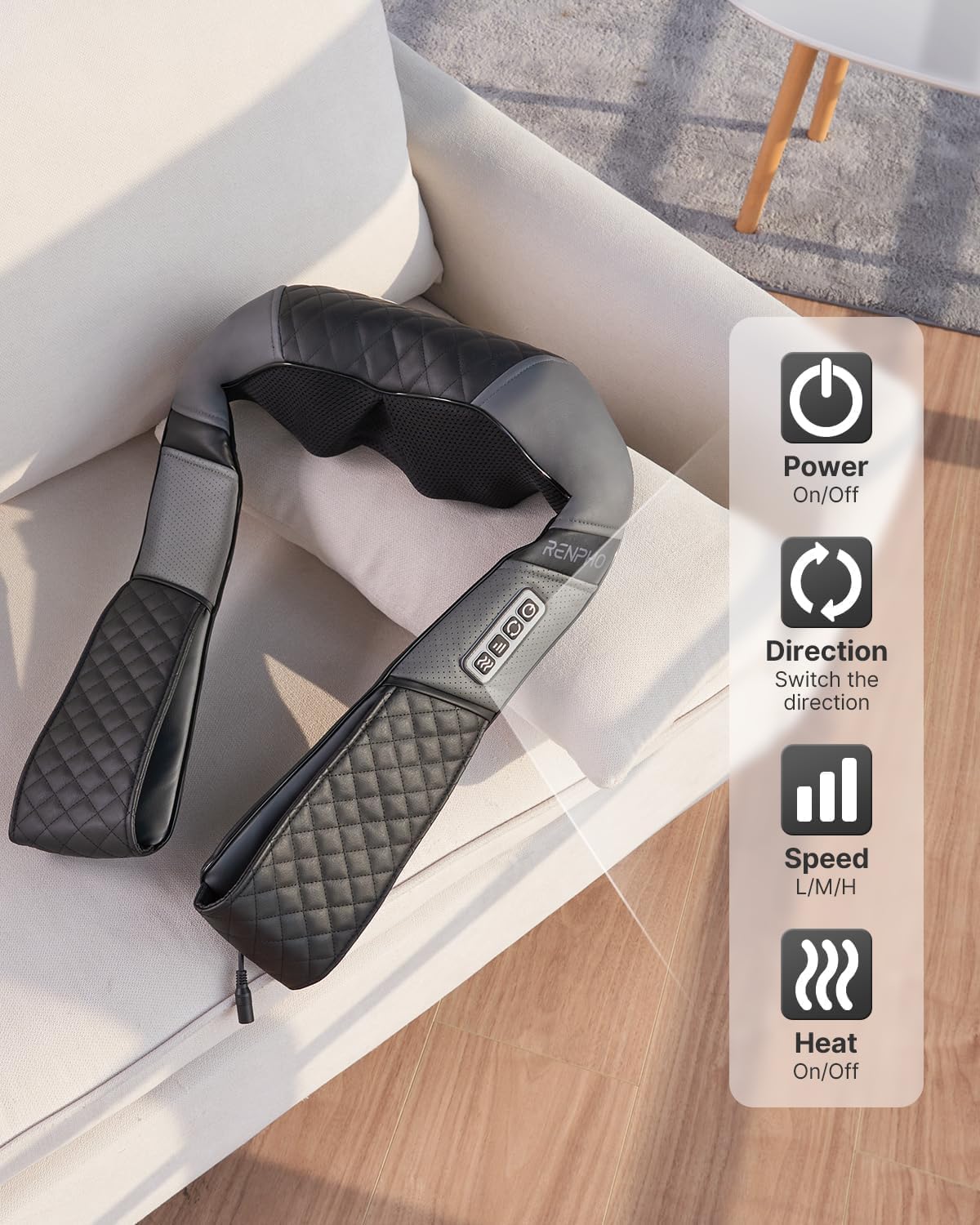 RENPHO Neck Shoulder Massager with Heat