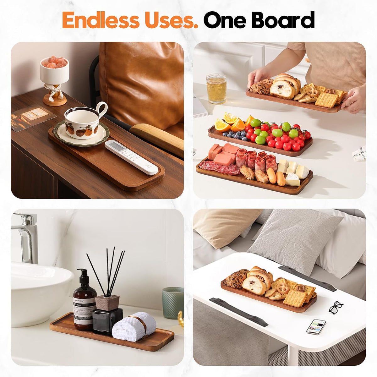 Small Wooden Trays and Platters