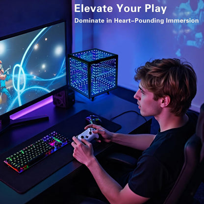 RGB Infinity Hyper Cube Light with APP Control - Smart Infin