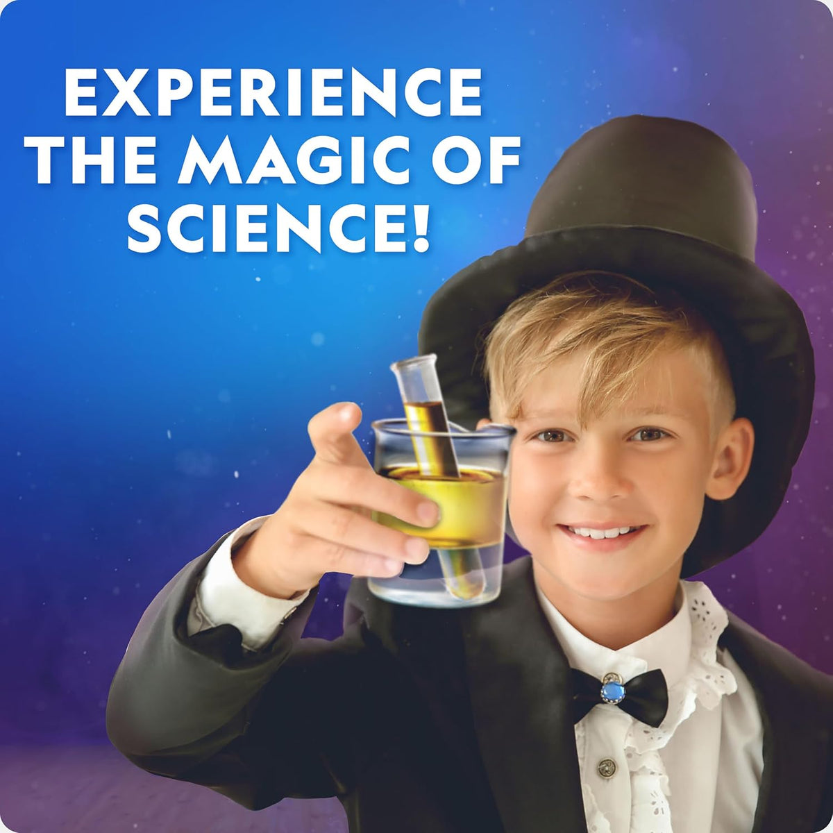 National Geographic Science Magic Kit with 50 Experiments fo