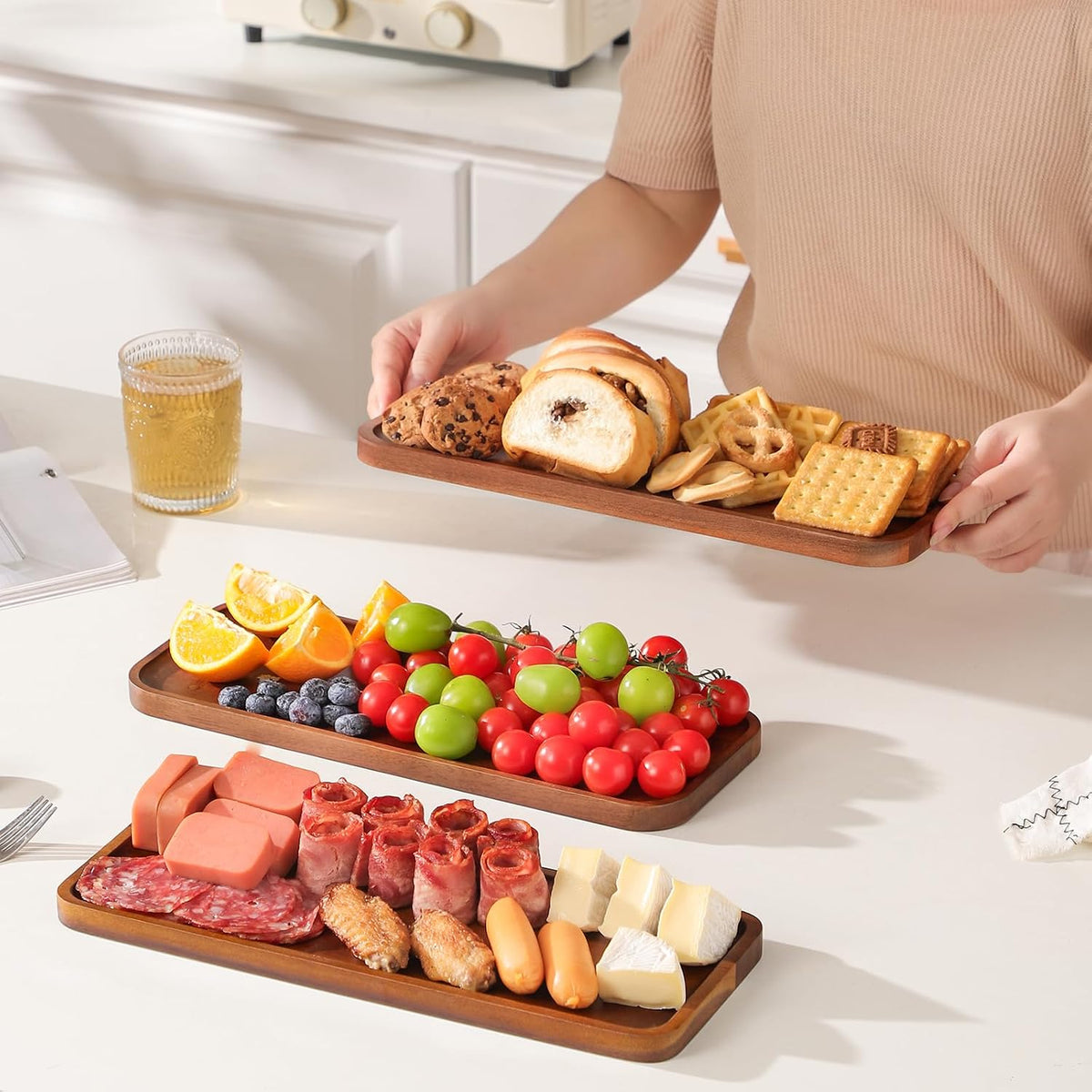 Small Wooden Trays and Platters