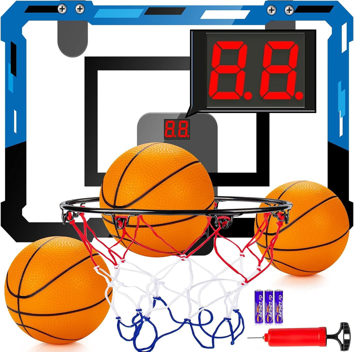 Loiley Basketball Hoop Indoor for Kids Adults with Scorer wi