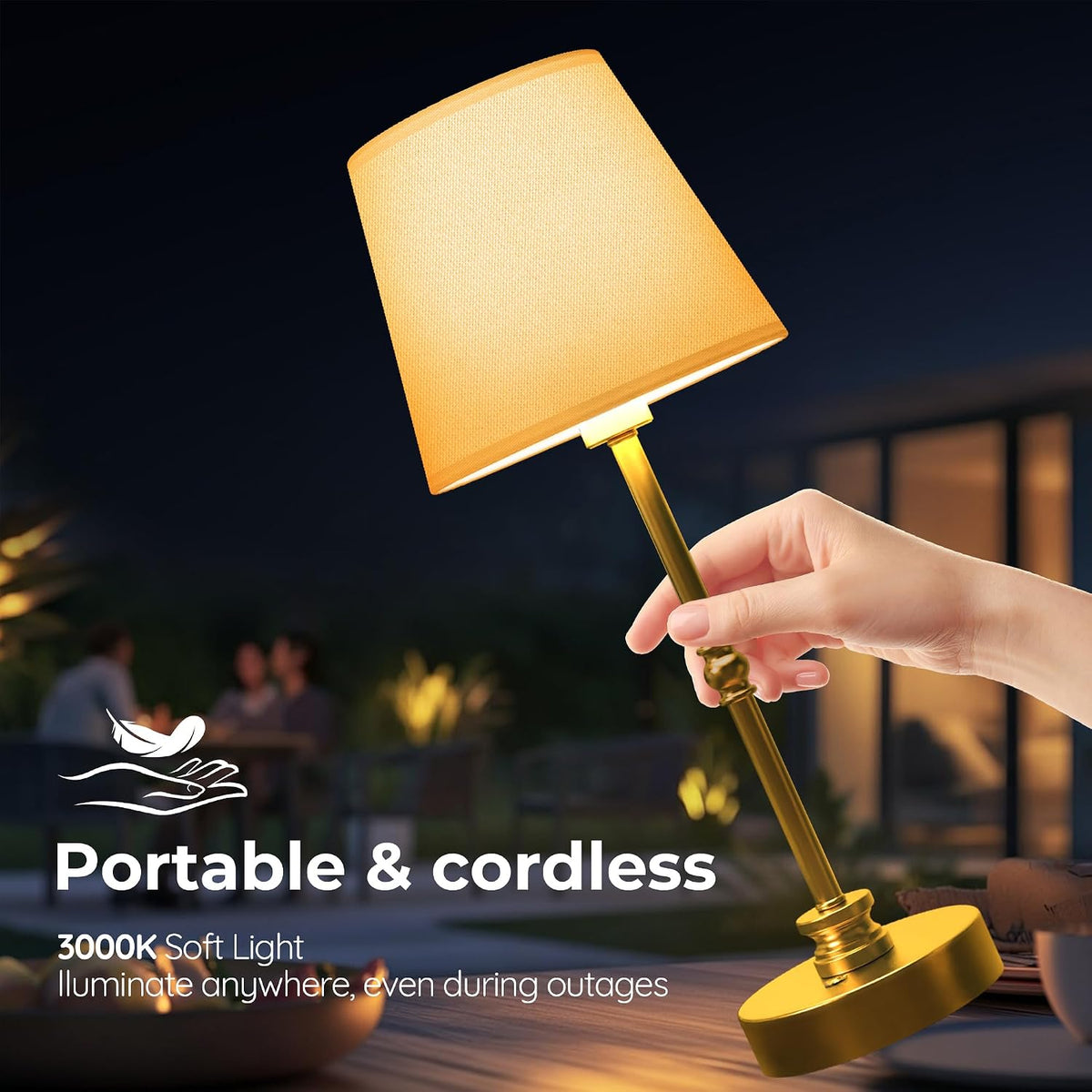 Rechargeable Table Lamp Cordless