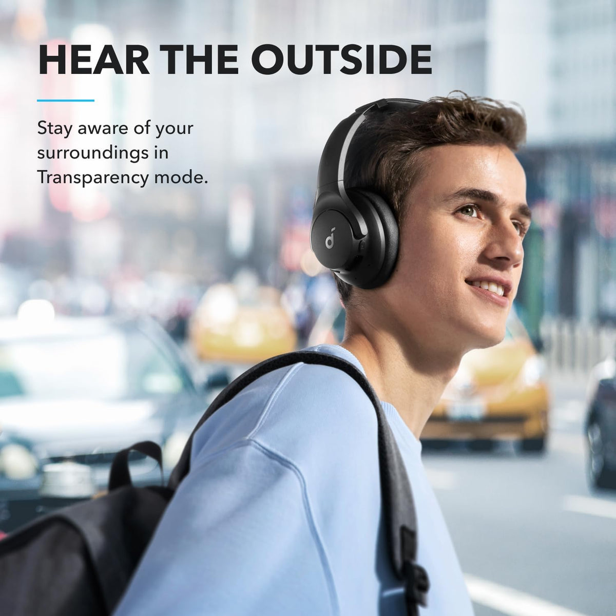 Soundcore by Anker Q20i Hybrid Active Noise Cancelling Headp
