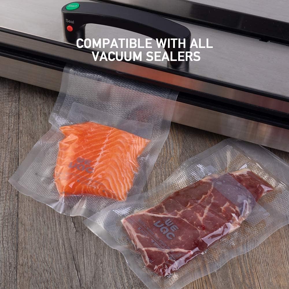 Wevac 20x30cm 200 Count Food Vacuum Sealer Bags Keeper