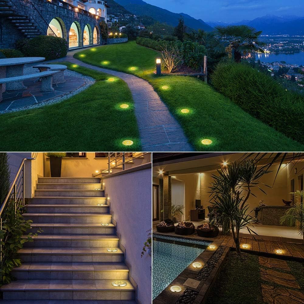Toodour Solar Lights Outdoor