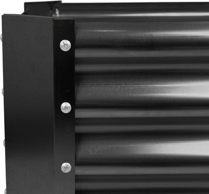 Harbour Housewares Raised Garden Bed - Anthracite - 120 x 60