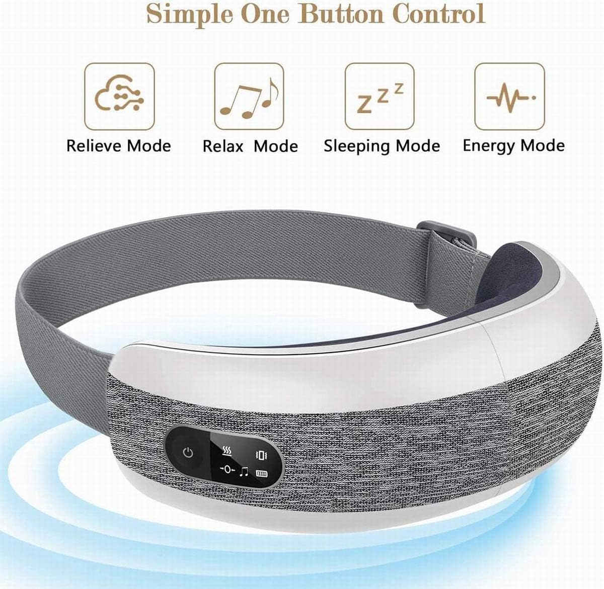 Eye Massager with Heat for Relief