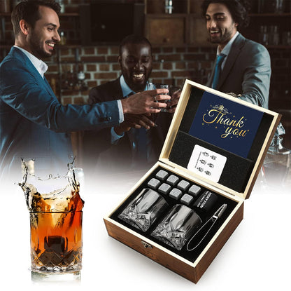 Whisky Stones Glasses Gift Set