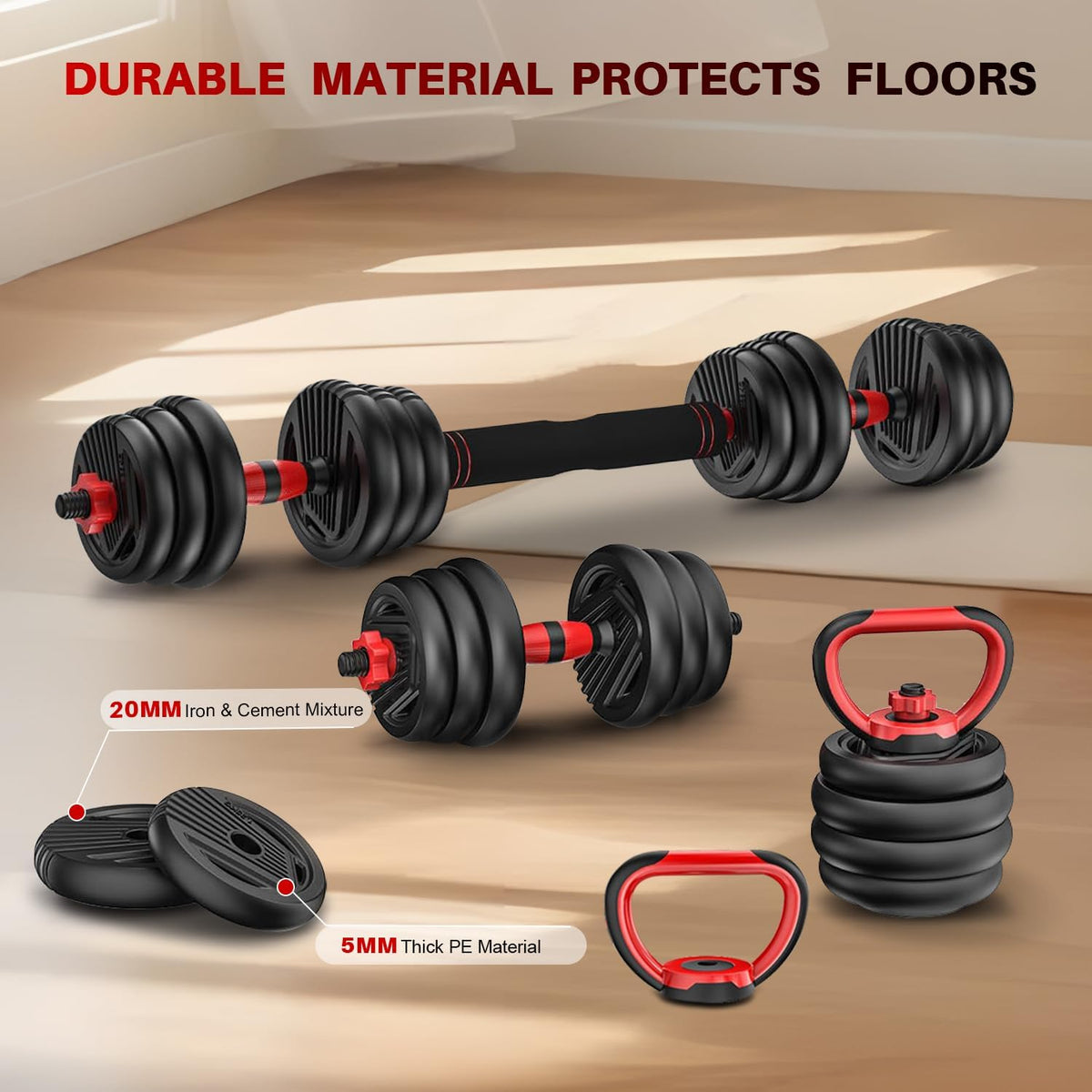 Adjustable Dumbbells Set